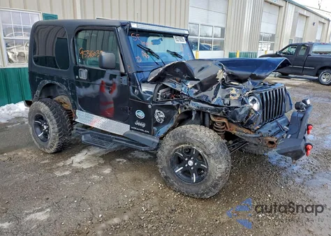 2005 Jeep Wrangler X из США, поврежденный, VIN 1J4FA39S25P384210